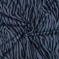 Preview: Alpenfleece Zebra Blau
